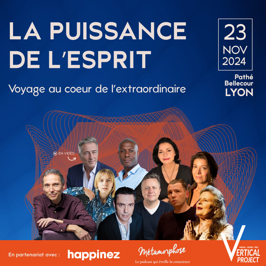 photo de l’atelier `Puissance de l'esprit` qui aura lieu le 23 novembre 2024 de 10h à 18h au Pathé Bellecour 69002 Lyon